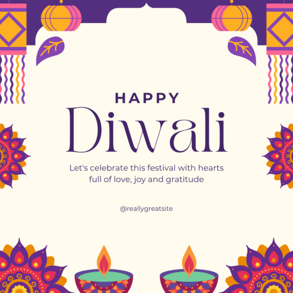 Diwali Wishes Festival Card FEST-DW-006