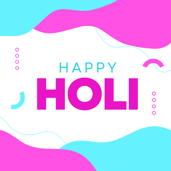 Holi Festival Wishes Card FEST-HL-016