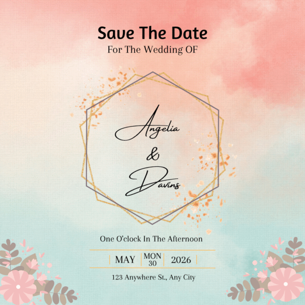 Classic Wedding Card  DP-WI-003