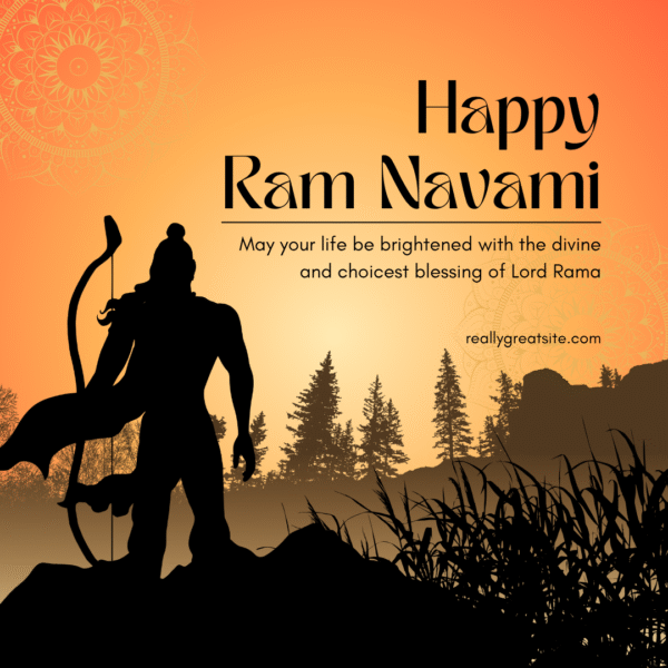 Sri Ram Navami Festival Card (FEST-SR-002)