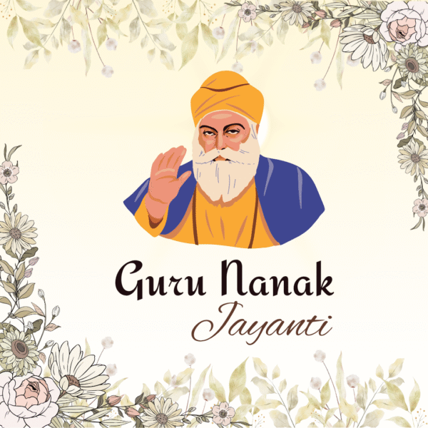 Guru Nanak Jayanthi Wishes Card FEST-GN-021
