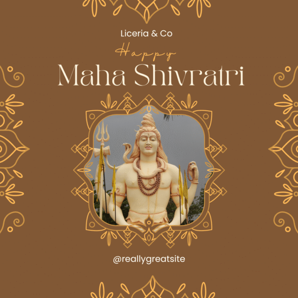 Maha Shivratri Festival Card (Code: 032)