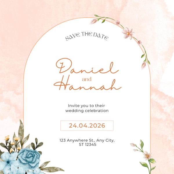 Classic Wedding Card  DP-WI-004