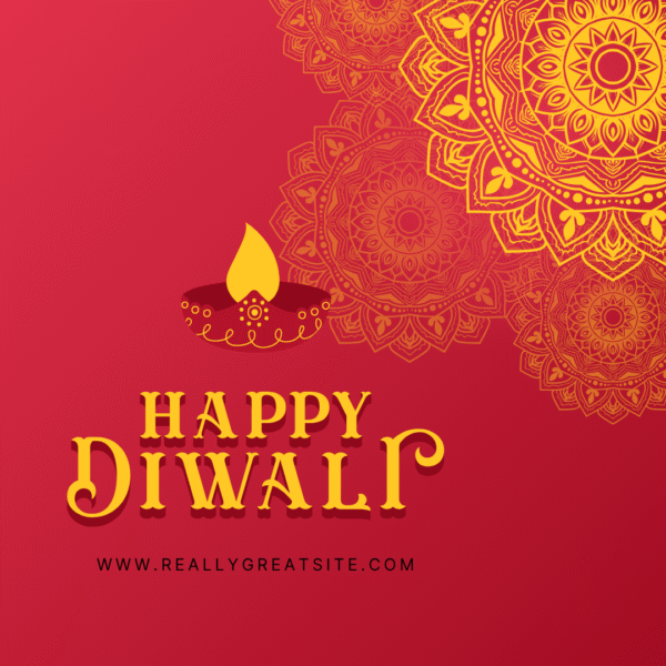 Diwali Wishes Festival Card FEST-DW-008