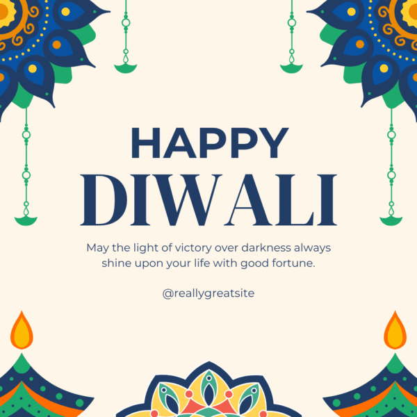 Diwali Wishes Festival Card FEST-DW-007